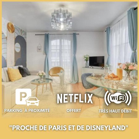 L'Elegant Chic-T2-Paris-Disneyland Jo Paris 2024 Noisy-le-Grand Kültér fotó